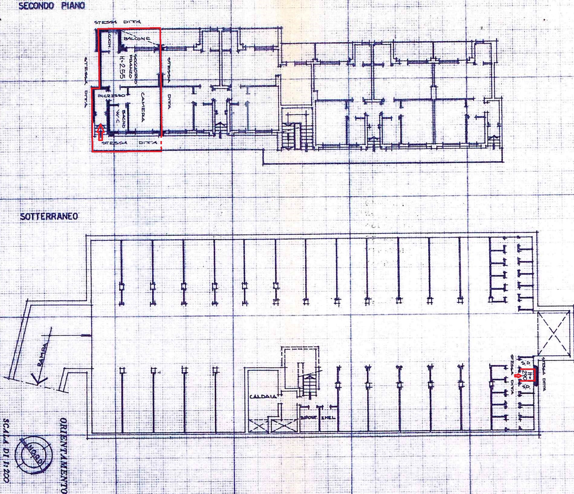 planimetria alloggio e cantina_pubblicità