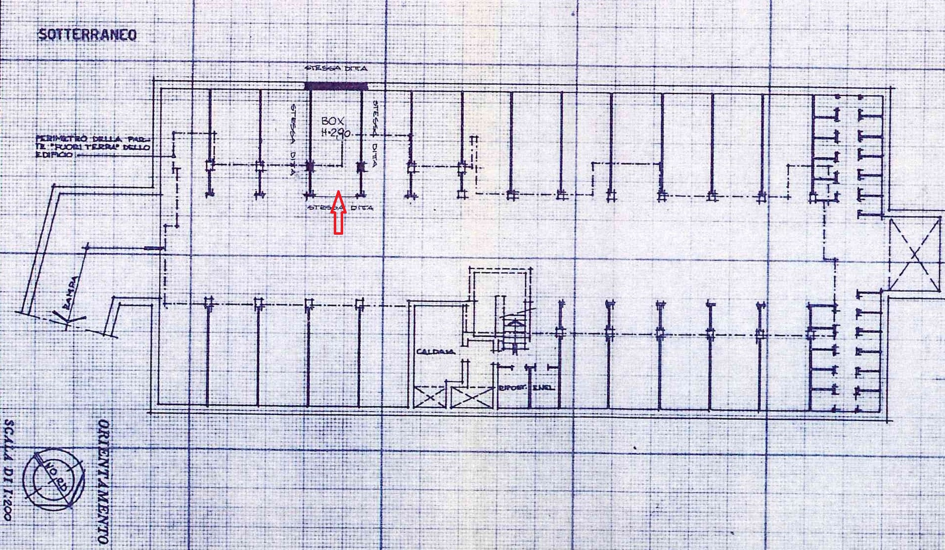 planimetria garage_pubblicità