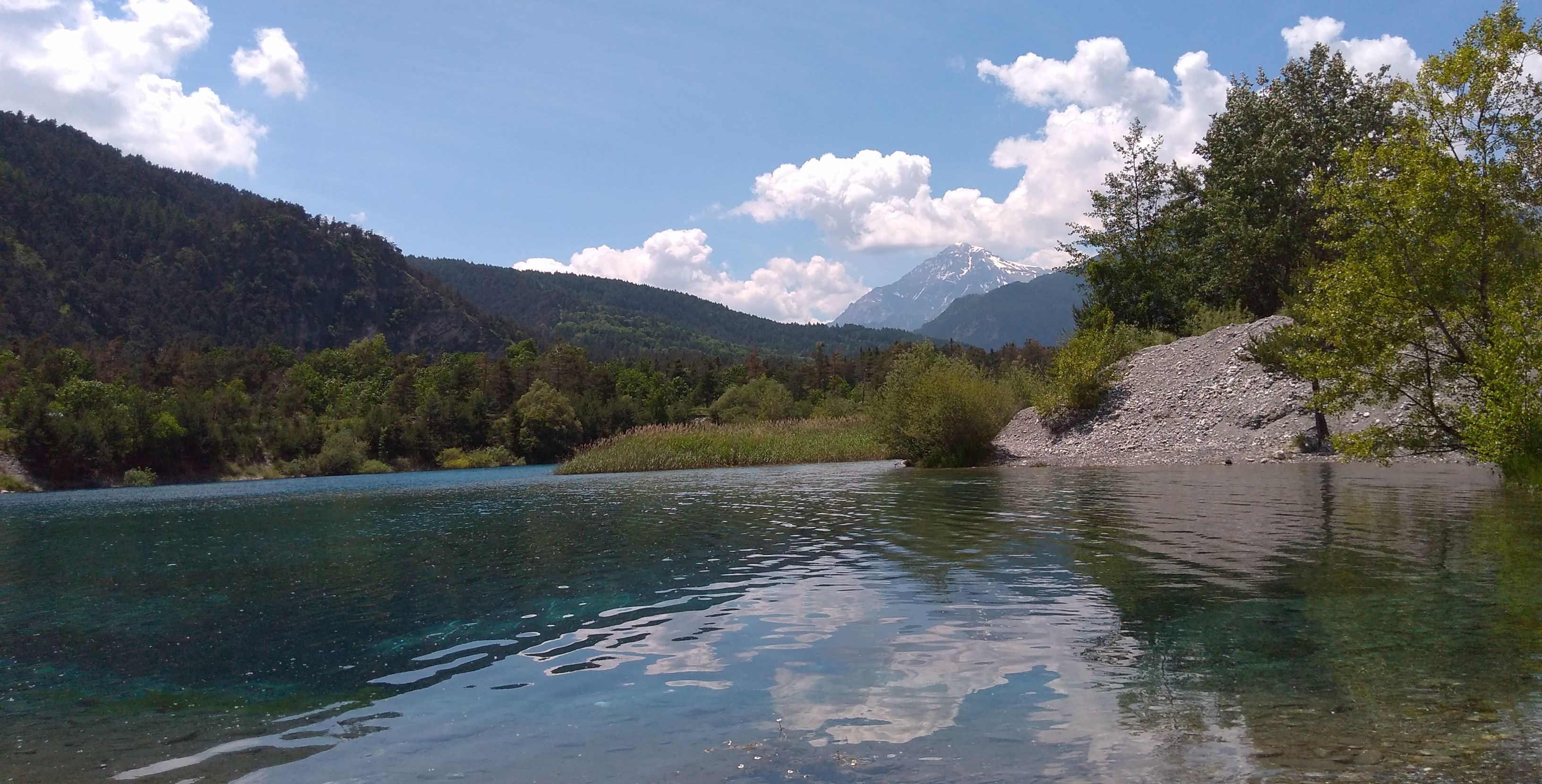 Lago Orfù e Monte Chaberton