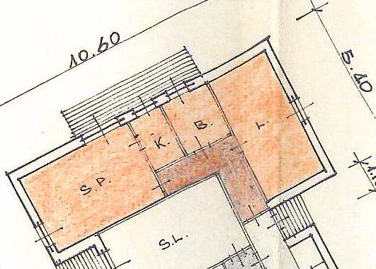 V13 Plan. Alloggio sup